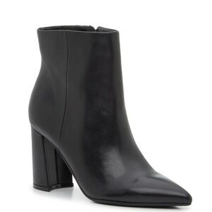 Marc Fisher Sleek Black Ankle Booties